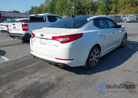 2012 Kia Optima Sx из США, поврежденный, VIN 5XXGR4A61CG061956